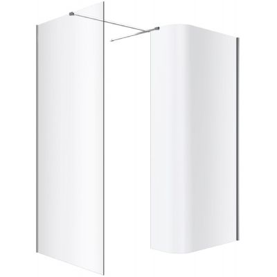 Excellent Vidoq ścianka prysznicowa walk-in 93 cm chrom połysk/szkło przezroczyste KAEX.1507.930.LP.CR