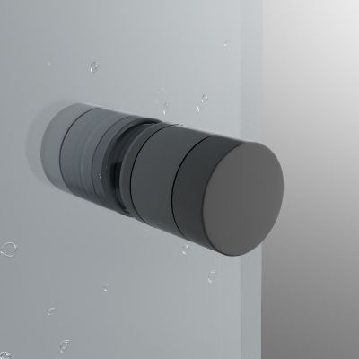 Excellent Ortigo kabina prysznicowa 120x80 cm prostokątna czarny mat/szkło przezroczyste KAEX.5016.K.1200.0800.BL