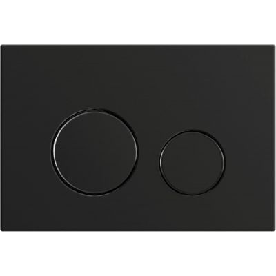 Excellent Nest przycisk spłukujący do WC czarny INEX.NE220.150.BL