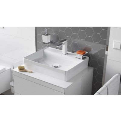 Excellent Design korek do umywalki chrom/śnieżnobiały ARIN.1485.K.02.WHCR