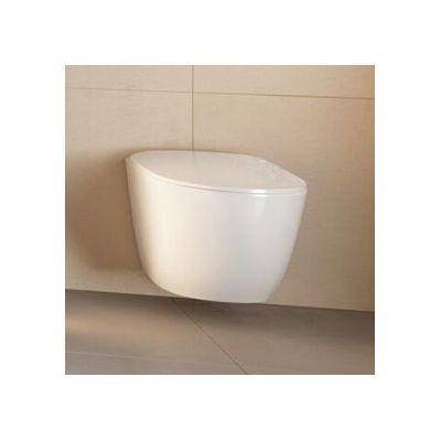 Excellent Luqa miska WC wisząca bez kołnierza spłukiwanie wirowe biały mat CEAC.6403.480.WHM