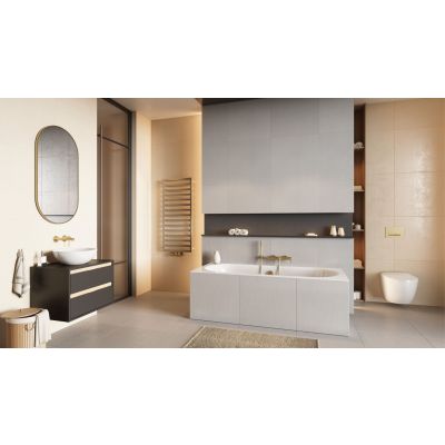 Excellent Luqa miska WC wisząca bez kołnierza spłukiwanie wirowe biały mat CEAC.6403.480.WHM