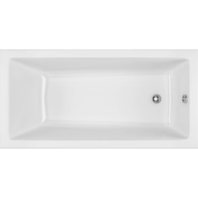 Excellent Wave wanna prostokątna 160x70 cm biała WAEX.WAV16WH