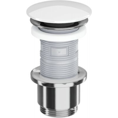 Excellent Design korek do umywalki chrom/biały połysk ARIN.1485.K.01.WHCR