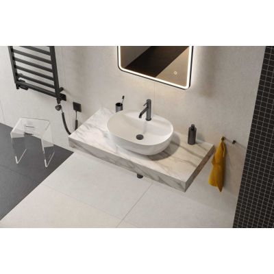 Excellent Jima umywalka 51x38,5 cm owalna nablatowa biały połysk CEAC.2002.510.WH