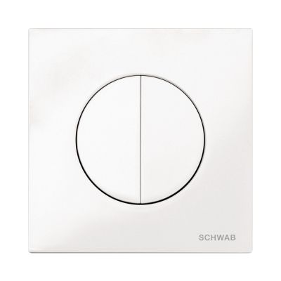 Schwab Atena Duo przycisk spłukujący do WC tworzywo biały 4060414401