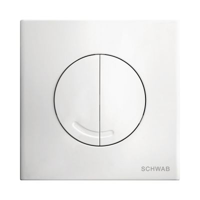Schwab Veria Duo przycisk spłukujący do WC tworzywo biały 4060414601