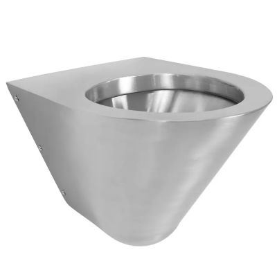 Faneco SN M miska WC wisząca wandalooporna srebrny mat HN13018