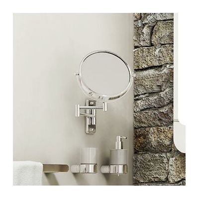 Geesa Mirror lusterko kosmetyczne 20x20 cm okrągłe chrom 911076