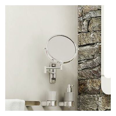 Geesa Mirror lusterko kosmetyczne 20x20 cm okrągłe chrom 911086