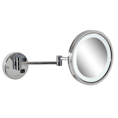 Geesa Mirror lusterko kosmetyczne 21,5 cm okrągłe z oświetleniem LED do golenia i makijażu 911093