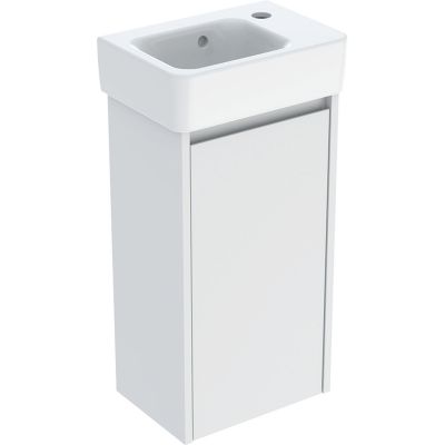Geberit Selnova Square umywalka z szafką 36 cm białą 504.130.00.1