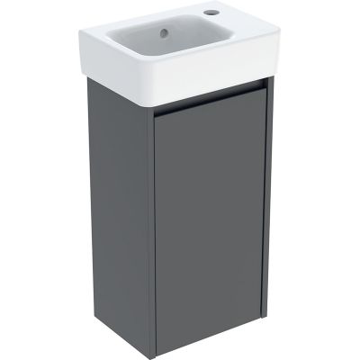 Geberit Selnova Square umywalka z szafką 36 cm lava 504.130.JK.1