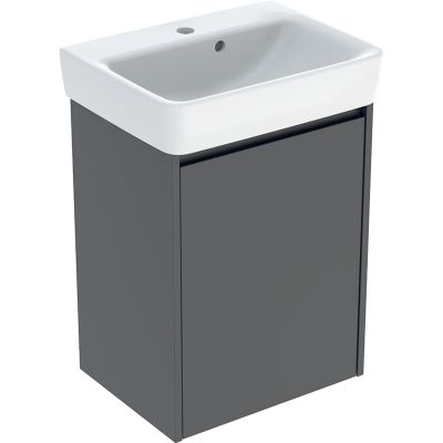 Geberit Selnova Square umywalka z szafką 50 cm lava 504.132.JK.1