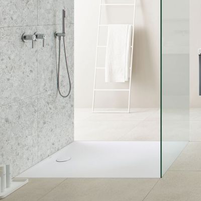 Geberit Olona brodzik kwadratowy 120x120 cm biały 550.903.00.1