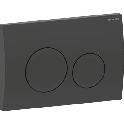 Geberit Delta20 przycisk spłukujący do WC czarny 115.127.14.1