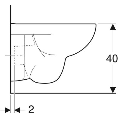 Geberit Duofix Basic stelaż podtynkowy z uszczelką i przyciskiem Delta35 chrom błyszczący z miską WC 5 Selnova Square Compact Rimfree i deską wolnoopadającą 118.342.21.2