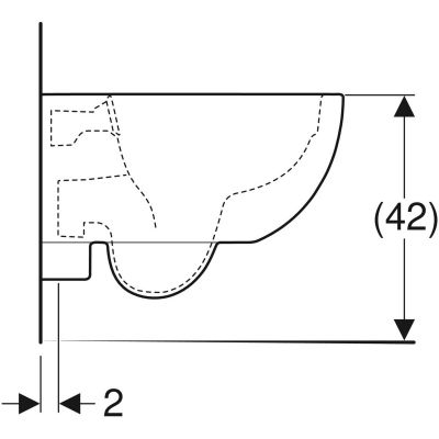 Geberit Duofix Basic stelaż podtynkowy z uszczelką i miską WC Selnova Premium Rimfree z deską wolnoopadającą 118.347.00.2