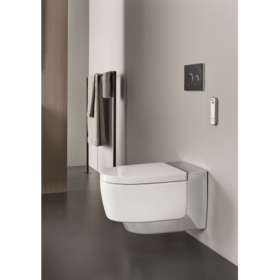 Geberit AquaClean urządzenie WC (miska z deską) z funkcją higieny intymnej UP Mera Comfort chrom błyszczący 146.212.21.1