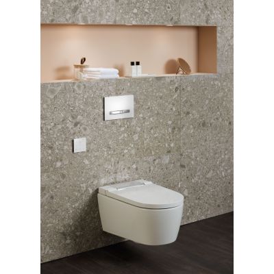 Geberit AquaClean Sela urządzenie WC (miska z deską) z funkcją higieny intymnej biały/chrom błyszczący 146.222.21.1