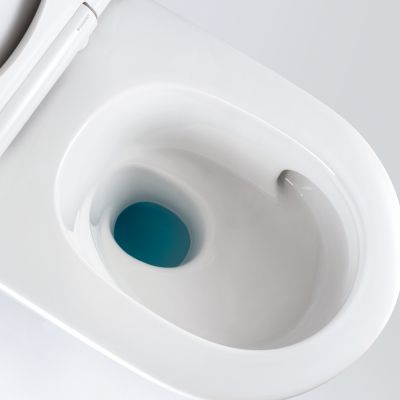 Geberit One miska WC wisząca bez kołnierza spłukiwanie wirowe z deską wolnoopadającą biały 500.201.01.1