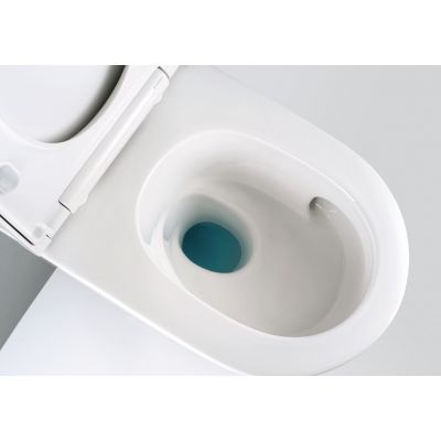 Geberit One miska WC wisząca z deską wolnoopadającą Slim biała 500.202.01.1
