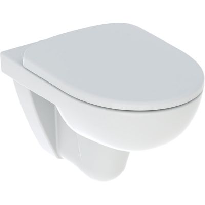 Geberit Selnova zestaw miska WC wisząca Rimfree z deską sedesową wolnoopadającą biały 501.751.00.1