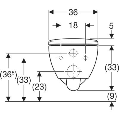 Zestaw Geberit Duofix Delta stelaż podtynkowy WC z miską Selnova Premium bez kołnierza i deską wolnoopadającą (111170002, 502793001)