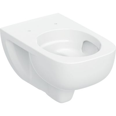 Geberit Selnova Square miska WC wisząca bez kołnierza ze spłukiwaniem wirowym biały połysk 503.153.00.1