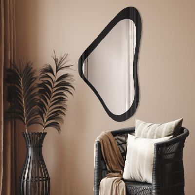 Guarda Atlas Black lustro 45x100 cm czarny/srebrny TOS-ATL-BLACK-45x100