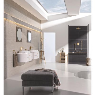 Grohe Essentials wieszak na ręcznik 18 cm okrągły cool sunrise 40365GL1