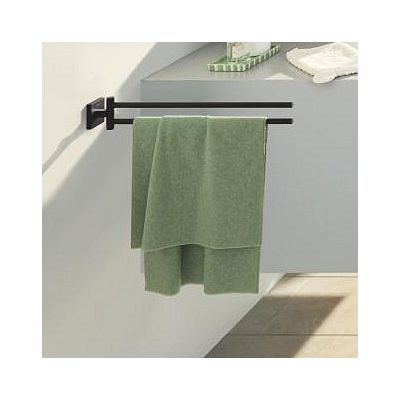 Grohe Start Cube wieszak na ręcznik czarny mat 409762430