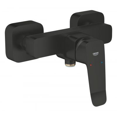 Grohe Dice bateria prysznicowa ścienna czarny mat 1018742430