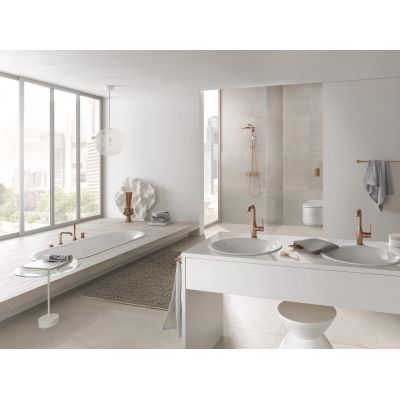 Grohe Essence bateria wannowo-prysznicowa nawannowa Brushed Warm Sunset 19578DL1