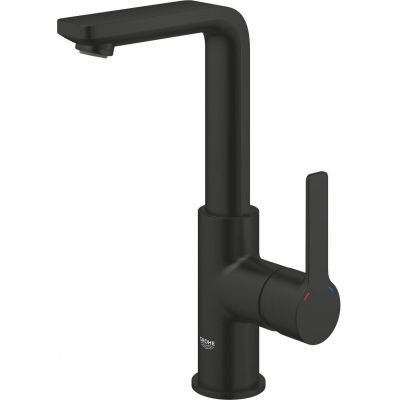 Grohe Lineare New bateria umywalkowa stojąca czarna 232962431