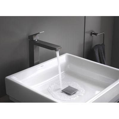 Grohe Eurocube bateria umywalkowa stojąca Brushed Hard Graphite 23406AL0
