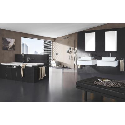 Grohe Eurocube bateria umywalkowa stojąca Brushed Hard Graphite 23406AL0