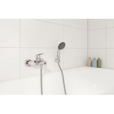 Grohe Start bateria wannowo-prysznicowa ścienna z kompletem natryskowym chrom 23413002