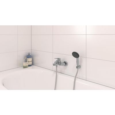 Grohe Start bateria wannowo-prysznicowa ścienna z kompletem natryskowym chrom 23413002