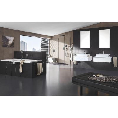 Grohe Eurocube bateria umywalkowa stojąca Brushed Hard Graphite 23445AL0