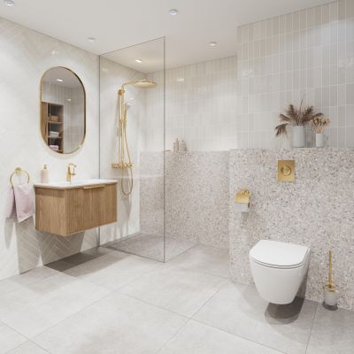 Grohe Essence bateria umywalkowa stojąca brushed cool sunrise 23462GN1