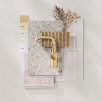 Grohe Essence bateria umywalkowa stojąca brushed cool sunrise 23462GN1