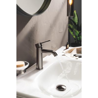 Grohe Essence bateria umywalkowa stojąca Brushed Hard Graphite 23590AL1