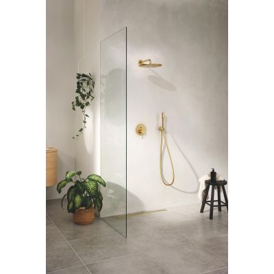 Zestaw Grohe Essence bateria podtynkowa z deszczownicą Rainshower Cosmopolitan i zestawem prysznicowym złoty (24058GN1, 26066GN0, 28362GL0, 27074GN0, 35600000, 27057GN0, 26574GN0)