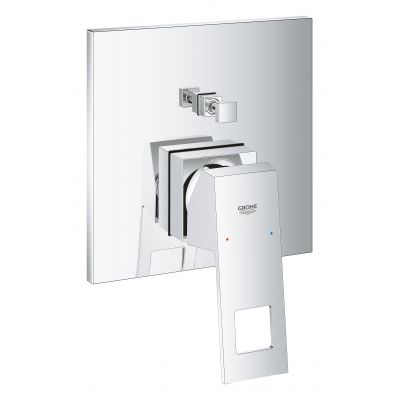 Grohe Eurocube zestaw prysznicowy podtynkowy z deszczownicą chrom (24062000, 35600000, 26695000, 27851000, 26405000)
