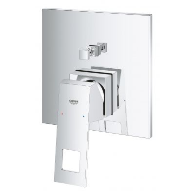 Grohe Eurocube zestaw prysznicowy podtynkowy z deszczownicą chrom (24062000, 35600000, 26695000, 27851000, 26405000)