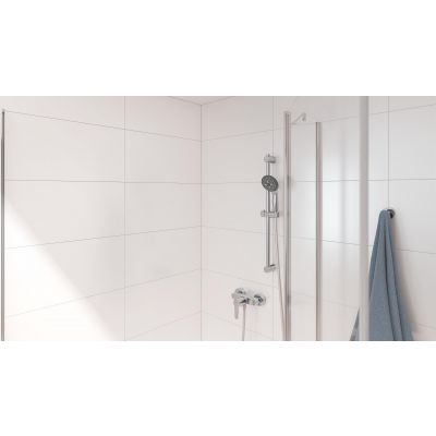 Grohe Start zestaw prysznicowy ścienny z baterią prysznicową chrom (24208002, 26928001)