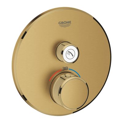 Grohe Grohtherm SmartControl bateria prysznicowa podtynkowa z termostatem Brushed Cool Sunrise 29118GN0