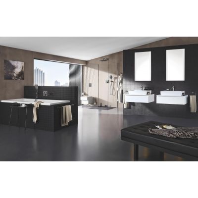 Grohe Grohtherm SmartControl bateria wannowo-prysznicowa podtynkowa z termostatem Brushed Hard Graphite 29124AL0