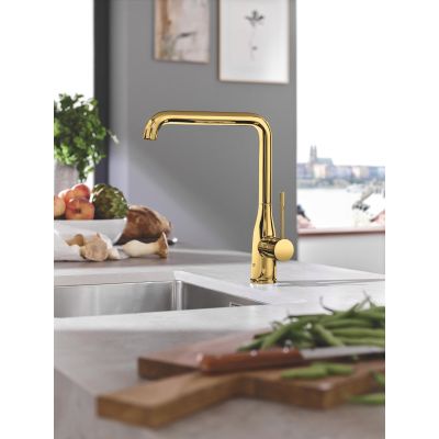 Grohe Essence bateria kuchenna stojąca Cool Sunrise 30269GL0